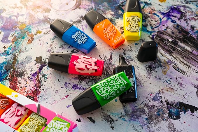 STABILO BOSS MINI by Snooze One - Astuccio da 6 -Evidenziatore e Marker