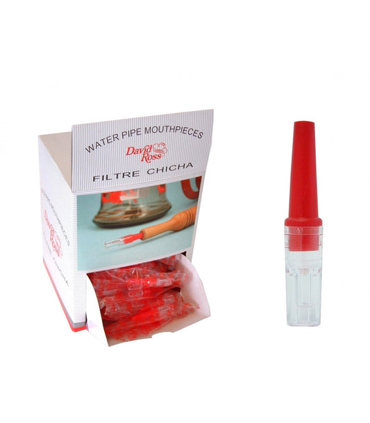 BOCCHINO PER NARGHILE' DAVID ROSS SENZA FILTRO confezione da 10 pz
