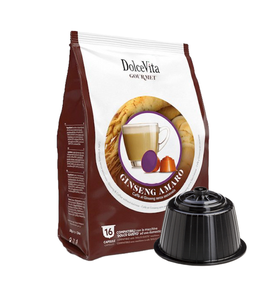 Ginseng amaro dolce Vita Compatibili Dolce Gusto 1x16 pz